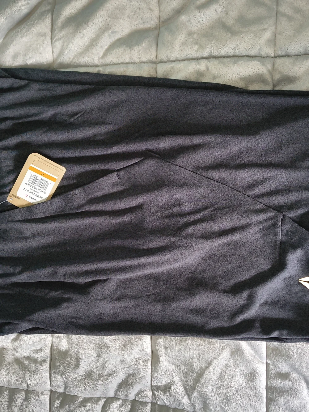 Reebok Men's Black Athletic Performance Shorts